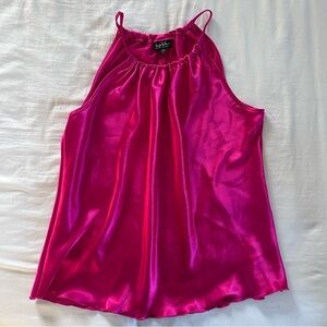 Hot Pink Nicole Miller Women’s Large Tank Blouse